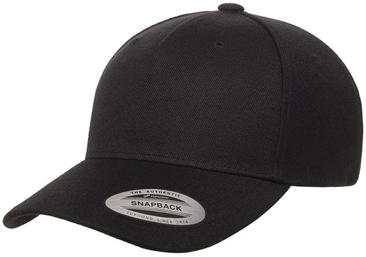 Classic 5 panel Curved 5789- Adjustable Snapback