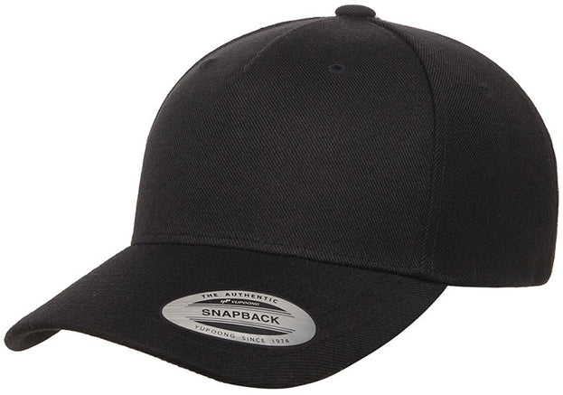 Classic 5 panel Curved 5789- Adjustable Snapback