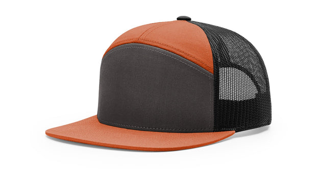 168 -Trucker - 7 Panel Adjustable