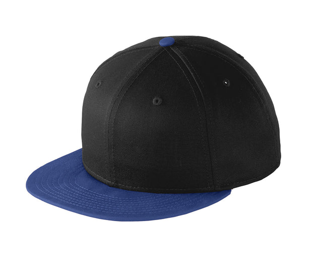 Flat Bill Snapback Cap NE400 - Adjustable