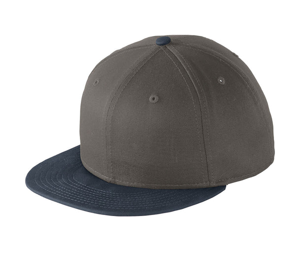 Flat Bill Snapback Cap NE400 - Adjustable